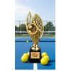 Taft Gold Clay Pickleball Trophy