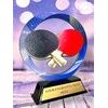 Onyx Stainless Steel Table tennis Trophy