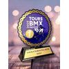 Infinity Metal & Black Acrylic Custom Award