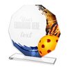 Hopper Pickleball Glass Award