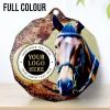 Dodeca Equestrian Stainless Steel Logo Insert Medal