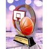 Onyx Stainless Steel Basketball Trophy