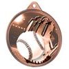 Baseball Classic Texture 3D Print Bronze Medal