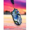 Rincon Black Acrylic Cross Country Skiing Medal