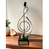 Murcia Musical Note Handmade Metal Trophy