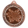 Quiz Night Classic Texture 3D Print Bronze Medal