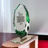 Hopper Soccer Glass Award