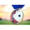 Sacul Cards Color Texture 3D Print Medal
