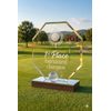 Estoril Acrylic & Wood Classic Golf Trophy