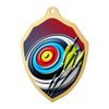 Molten Stainless Steel Archery Medal