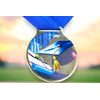 Sacul Graduation Color Texture 3D Print Medal