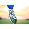 Sacul Darts Color Texture 3D Print Medal