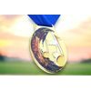 Sacul Music Color Texture 3D Print Medal