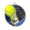 Aurum Stainless Steel Padel Medal