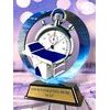 Onyx Stainless Steel Swimming Trophy