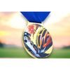 Sacul Cycling Color Texture 3D Print Medal