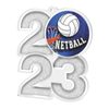 Netball 2023 Acrylic Medal