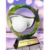 Onyx Stainless Steel Golf Trophy