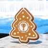 Gingerbread Tree Custom Made Printed Ornament