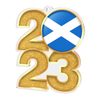 Scotland Flag Acrylic 2023 Medal