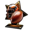 Liano Stainless Steel American football Trophy