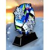 Roswell Black Acrylic Cross Country Skiing Trophy