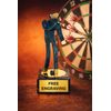 Toledo Darts Handmade Metal Trophy