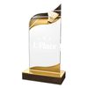 United Acrylic Wood Classic Badminton Trophy