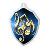 Molten Stainless Steel Music Medal