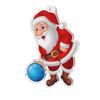 Jolly Father Christmas Bowling Medal