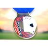 Sacul Cards Color Texture 3D Print Medal