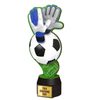 Frontier Real Wood Goalkeeper Soccer Trophy