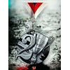 Rincon black acrylic Number 2 medal