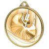 Ballet Color Texture 3D Print Gold Medal