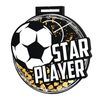 Giant Soccer Star Player Medal