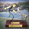 Barcelona Tennis Handmade Metal Trophy