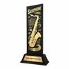 Shadowline Saxophone Music Metal Trophy