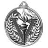 Victory Classic Texture 3D Print Silver Medal