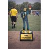 Toledo Soccer ball Referee Handmade Metal Trophy