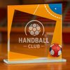 Eloise Handball Full Colour Printed Glass Award