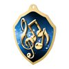 Molten Stainless Steel Music Medal
