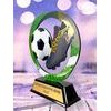 Onyx Stainless Steel Soccer Trophy