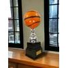 Sealy Tower Silver Basketball Trophy