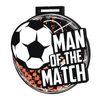 Giant Soccer Man of the Match Medal