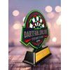 Infinity Metal & Black Acrylic Custom Award