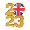 Union Jack Flag Acrylic 2023 Medal