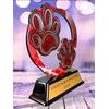 Onyx Stainless Steel Cynology Trophy