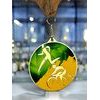 Aurum Stainless Steel Duathlon Medal
