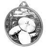 Drums Classic Texture 3D Print Silver Medal