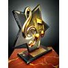 Liano Stainless Steel Music Trophy
